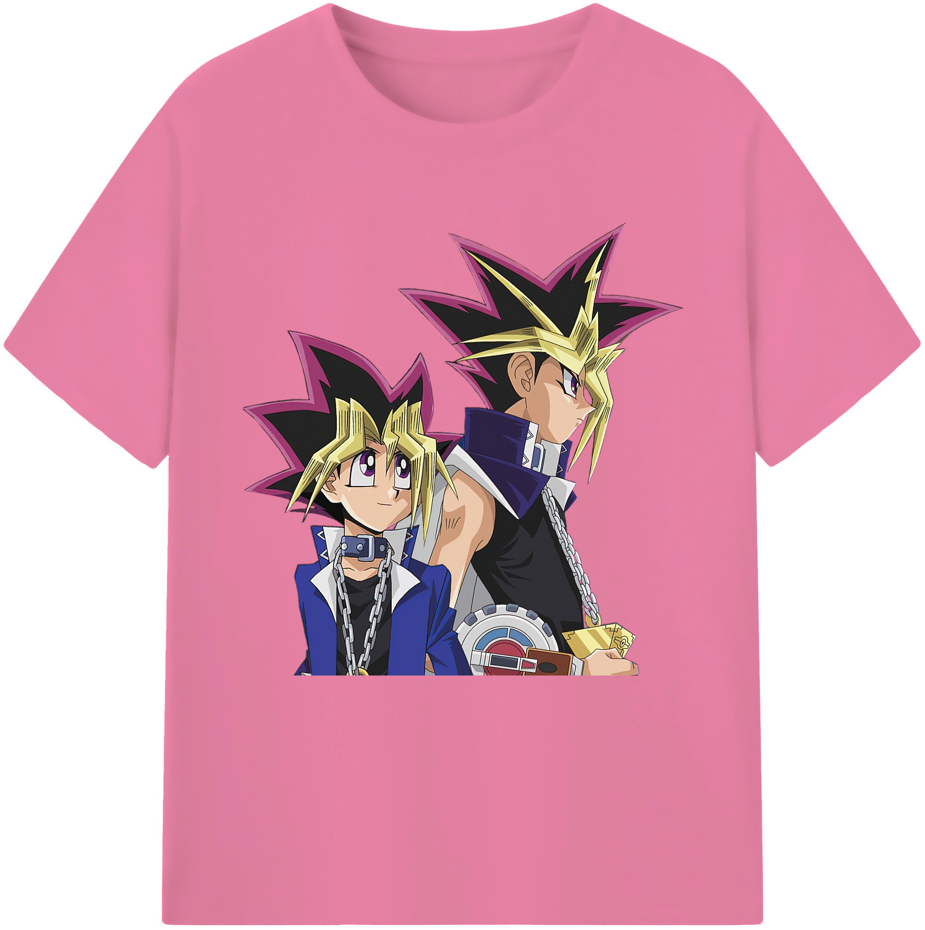 （画像用） 遊☆戯☆王 Yu-Gi-Oh! 綿100％半袖Tシャツ（フロントプリント）